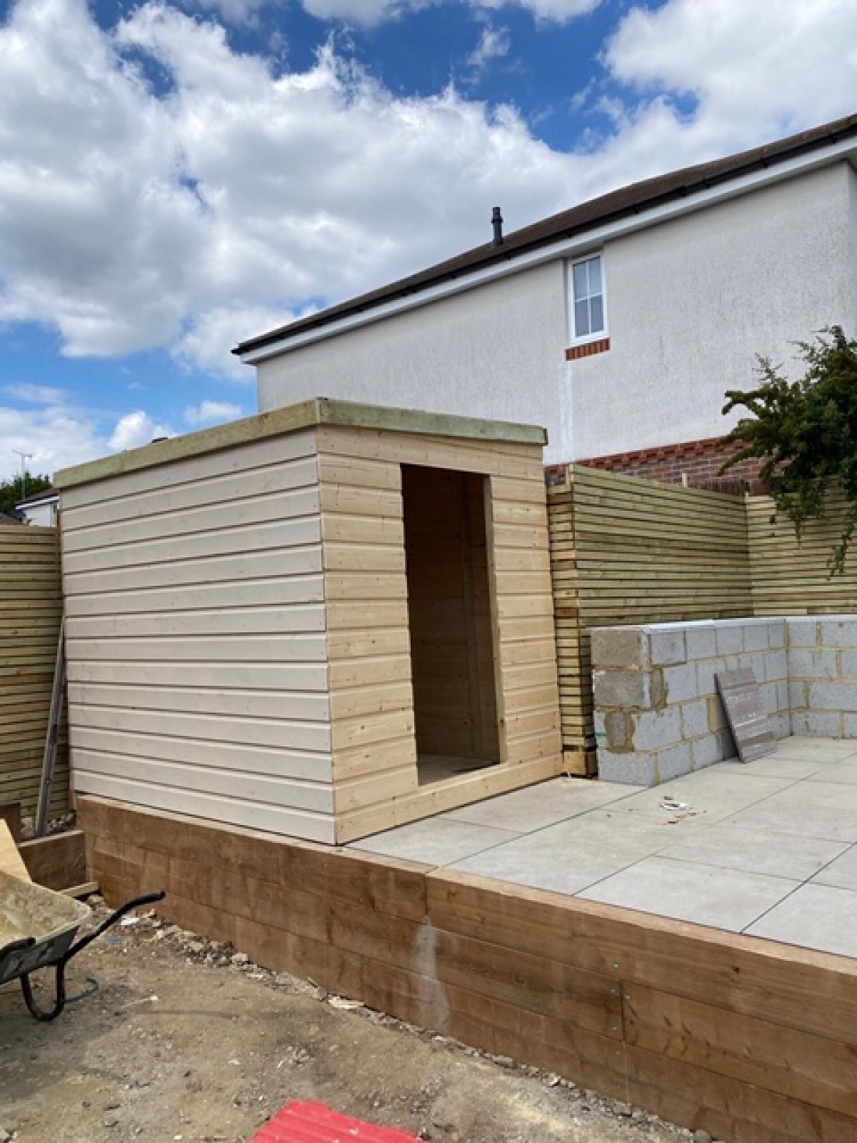 Shed Summer House Build In Hertfordshire St Albans
