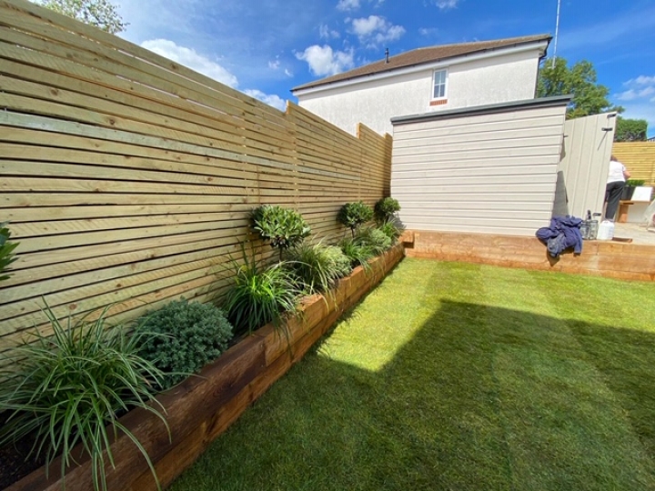 Garden makeover, Hertfordshire. A look at a recent job in St Albans, Hertfordshire