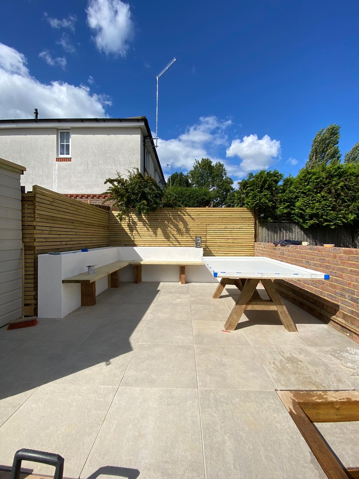 Seating area, Hertfordshire. Welcome to Hunt Builders based in Ware, Hertfordshire.