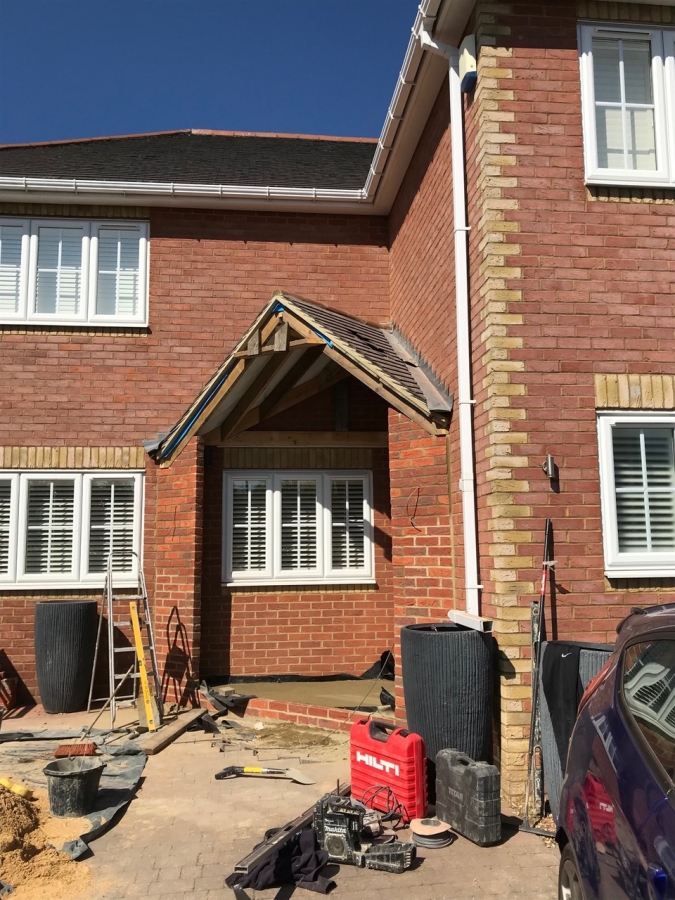 Porches - Hunt Builders and Construction -  BUILDING | EXTENSIONS | REFURBS | LOFTS | DRIVEWAYS
